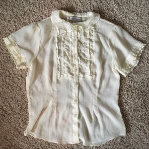 Gorgeous Sheer Vintage Blouse